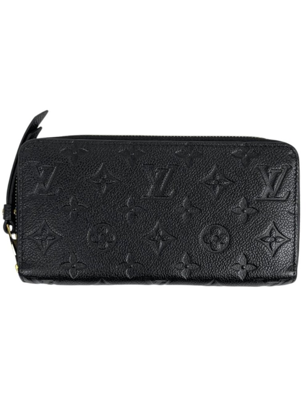 Louis Vuitton Zippy Wallet Zip Around Monogram Empreinte Noir